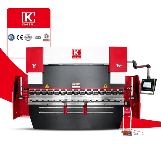 63ton/2500 Sheet Metal Bending Machine with E21 Manual Hydraulic Press Brake