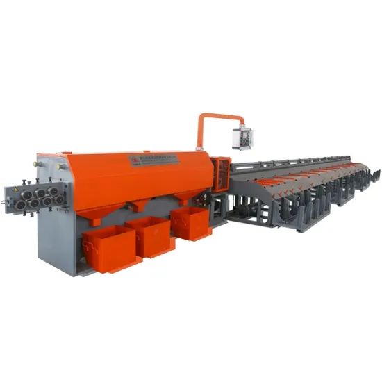 Auto Parts Steel Tube Pipe Wire Straightening and Cutting Machine