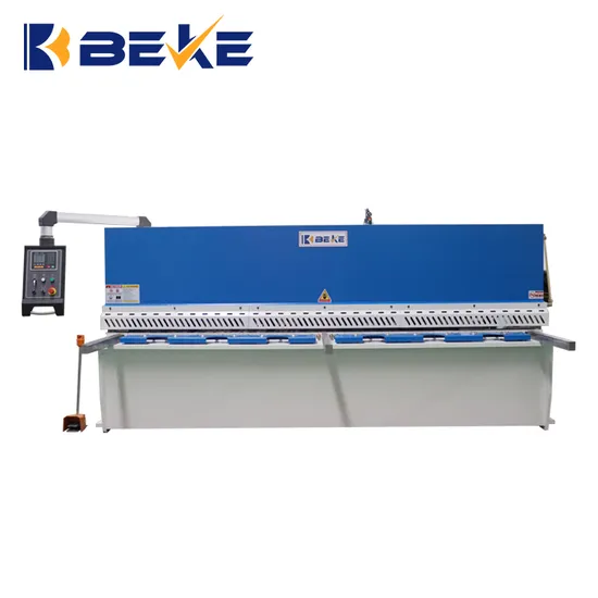 QC12K CNC Plate Cutting Machine Hydraulic Shearing Machine
