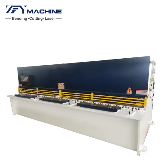 QC11K QC12K Hydraulic Cutting CNC Nc Shearing Machine for Metal Sheet