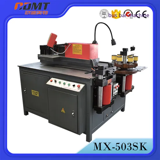 CNC Hydraulic Aluminum Busbar Processing Electrical Machinery Equipment for Copper