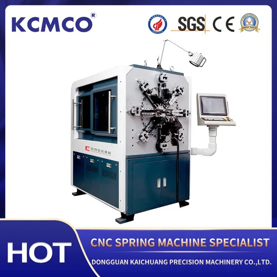 Wire Forming Machine with 12 Axis KCT-1220WZ 2.0mm Clock Springs & Torsion Springs for UK Spring Making Machine