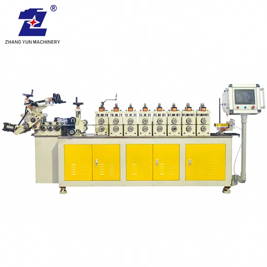 V-Band Clamp and Double Rings Adjustable Rolling Machine