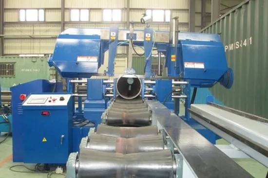 PLC Band Saw Cutting Machine (PCBSM-16BA/24BA/32BA)