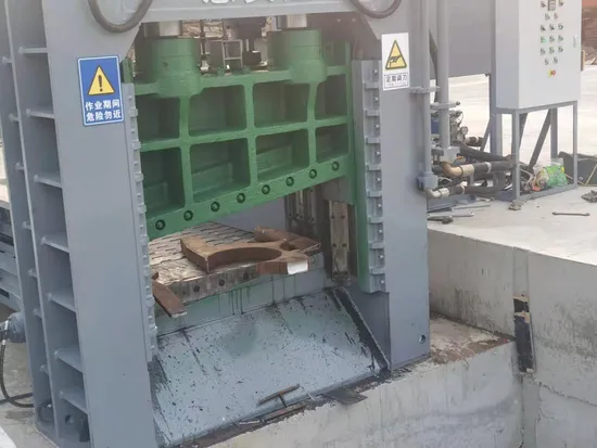 Heavy Scrap Metal Steel Hydraulic Gantry Shear Cutting Shearing Recycling Machine for Steel Mill Plant Scrap Yard