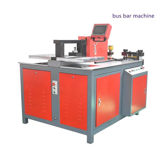 Easy to Use 3 in 1 Bus Bar Machine Bending Cutting Punching Copper Professional Hydraulic Busbar Processing Machine