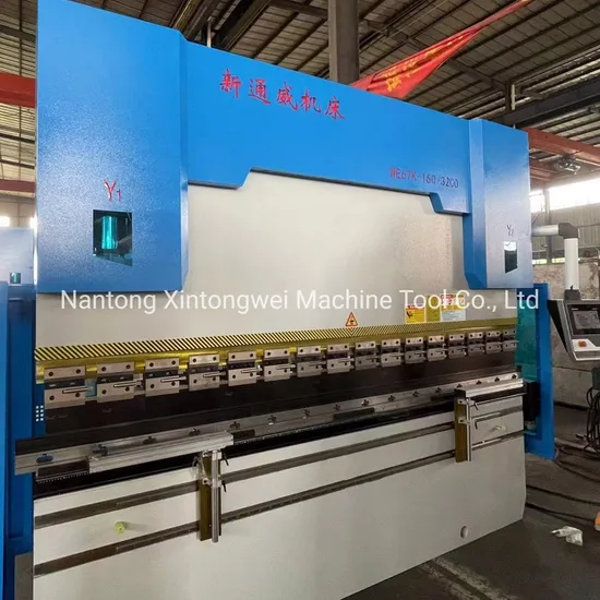 Hot-Sale CNC Press Brake 1300kn 10 Feet Bending Length 5axis Da53t System