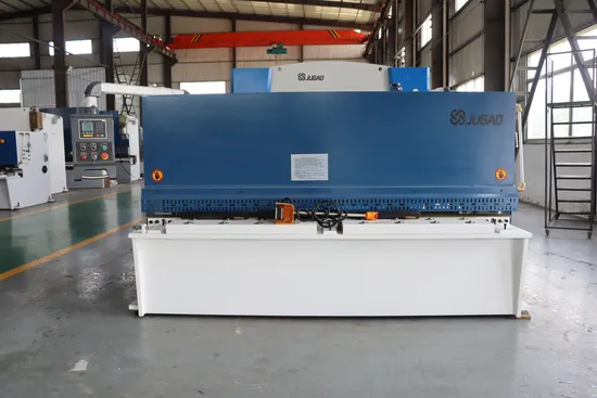 Optional Color QC12y Series Hydraulic Swing Type Shearing Machine