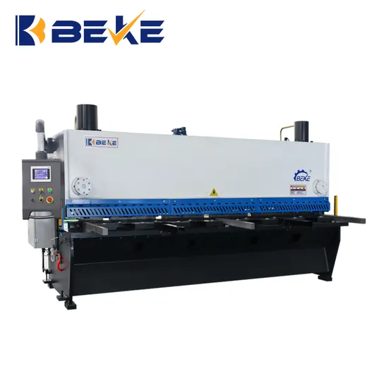 QC11K 8*3200 E21s High-Quality Hydraulic Guillotine Shearing Machine for Sale