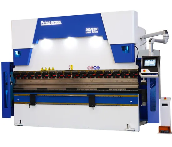 We67K 200t3200mm Servo Electro-Hydraulic CNC Press Brake with Esa875 System
