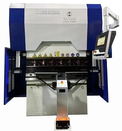 Prima 50t1300mm Press Brake Bending Machine Cybtouch 15PS 4+1 Aixs China CNC Hybrid Bending Machine Reliable Manufacturer Cost-Effective