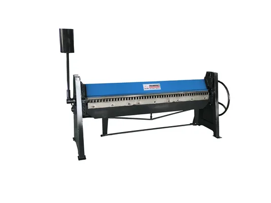1.0mm 1.2 mm 1.5 mm Manual Steel Aluminium Plate Folding Sheet Bending Machine