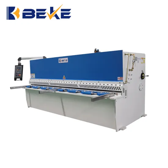 QC12K Series Swing Beam Cutting Machine for Shearing 6mm Thickness