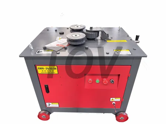 Gwh 24 Arc Bending Machine Rebar Steel Bar Arc Bender Rebar Circular Bender for Construction
