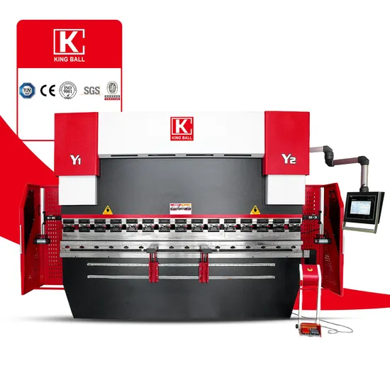 Safe and Reliable CNC Press Brake Machine Invoice Servo Motor with Da66t Delem Sheet Metal Bending Machine From China
