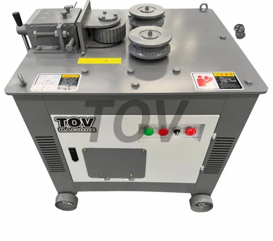 Gwh40 Reliable Automatic Round Rebar Bender From China New Rebar Ring Making Machine Bending Carbon Steel and Stainless Steel