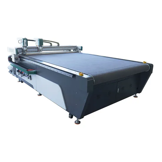 Manufacturer CNC Oscillating Knife Fabric Leather Cutting Machine
