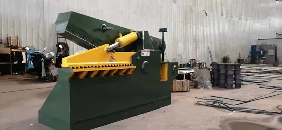 Waste Scrap Sheet Shearing Machine Crocodile Hydraulic Steel Shearing Machine