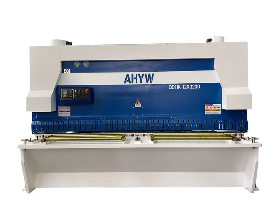 Ahyw 6mm Stainless Steel CNC Hydraulic Shearing Machine for Factory Plant