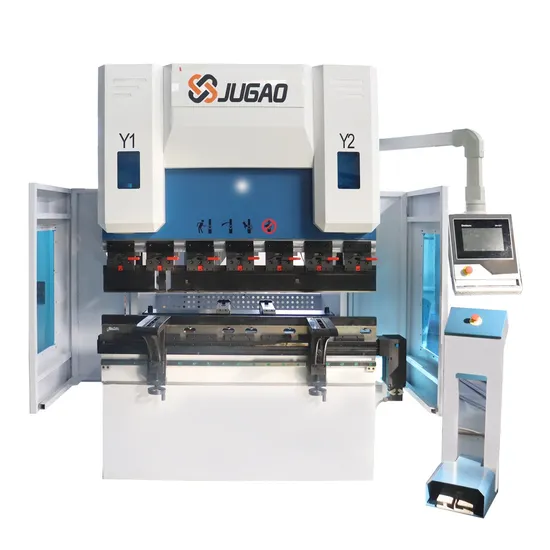Jugao Wc67y Hydraulic Small Iron Auto Bending Machine Press Brake CNC Maquina Dobladora with Da53t Control System 4 Axes
