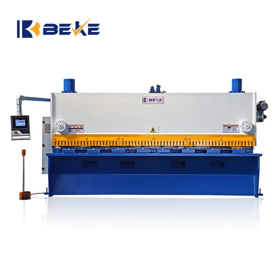 Guillotine Shearing Machine 6mm Thickness Shearer 3200mm Metal Cutting Machine