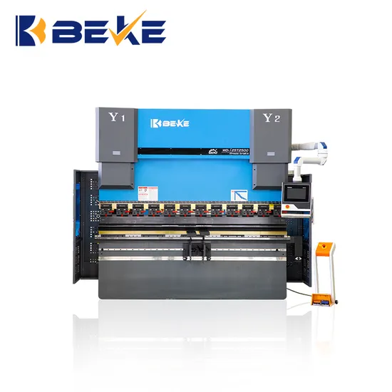 We67K-125t Hydraulic 2500mm Sheet Steel Press Brake CNC Metal Bending Machine with Da53t System