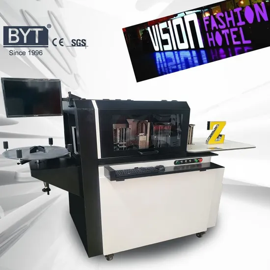 Galvanized Steel Aluminum Channel Letter Machine Metal Bender Automatic Bending Machine