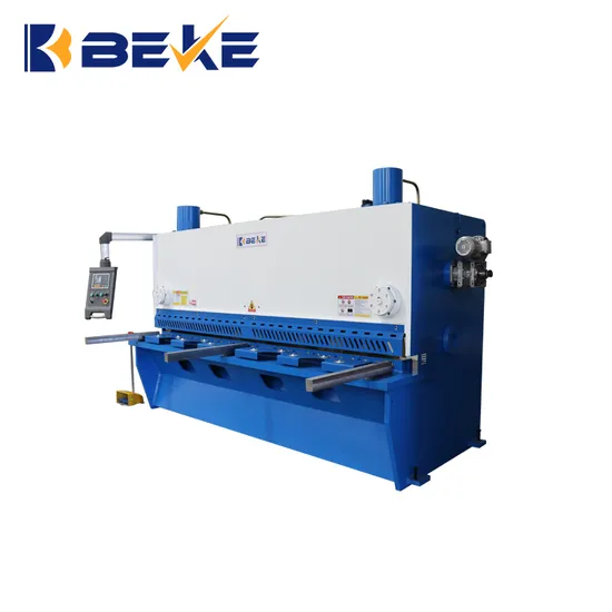 Good Quality Iron Metal Plate QC11K 8*3200 E21s Guillotine Cutting Machine