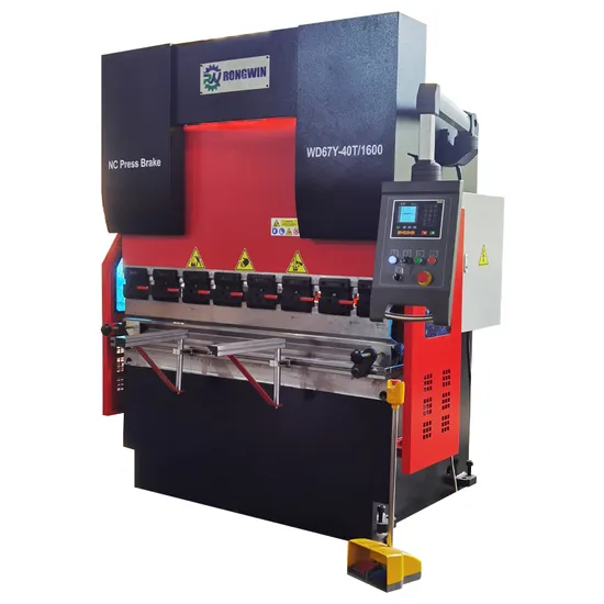 Wd67y Hydraulic Press Brake Controller Carbon Steel Metal Processed Motor Pump Gear Bearing Aluminum Metal Horizontal Press