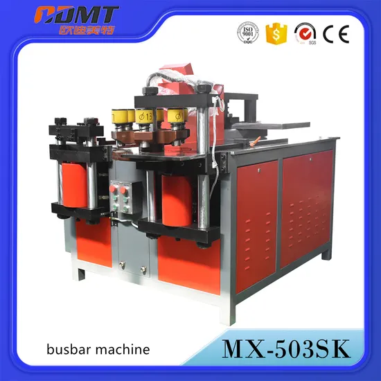 Copper Row Aluminum Row Bending Plate Thickness 20mm Multifunctional CNC PLC Hydraulic Copper Row Bending Machine Busbar Machine