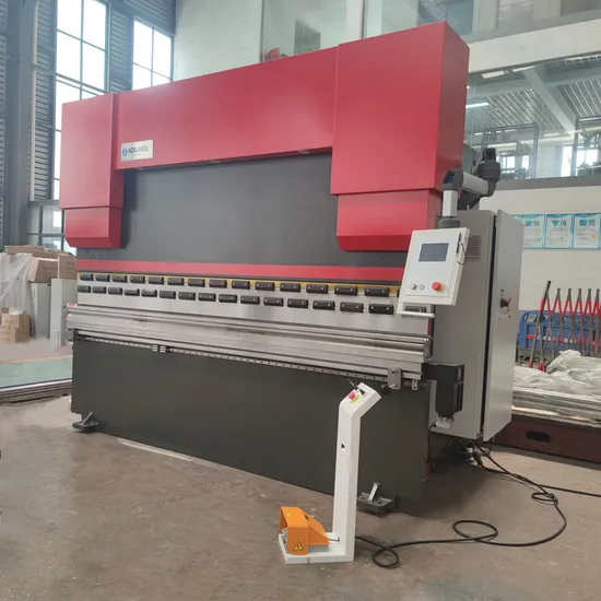 Wc67K-100t/3200 Hydraulic CNC Press Brake for Iron Plate Bending, Steel Plate Bending