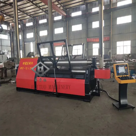 Hydraulic W12 Series Four Roller Plate Rolling Machine (W12 30X2500)