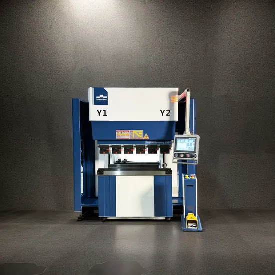 Stable Opening Height 430mm Throat Depth 400mm Servo Electric CNC Metal Bending Machine
