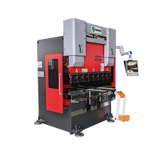 Wf67K-E Mini CNC Press Brake Efficient Carbon Steel Bending Press Automatic Synchronized Aluminum Bending Machine Reliable Pump