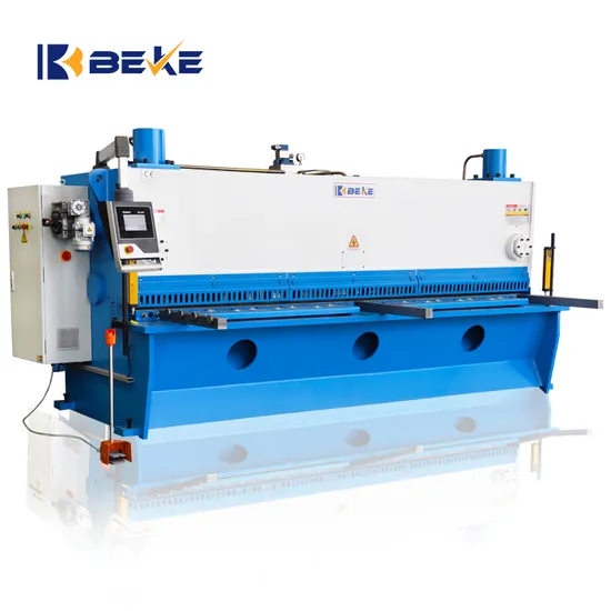 Beke CNC Cutting Sheet Plate 6mm Automatic Guillotine Shearing Machine