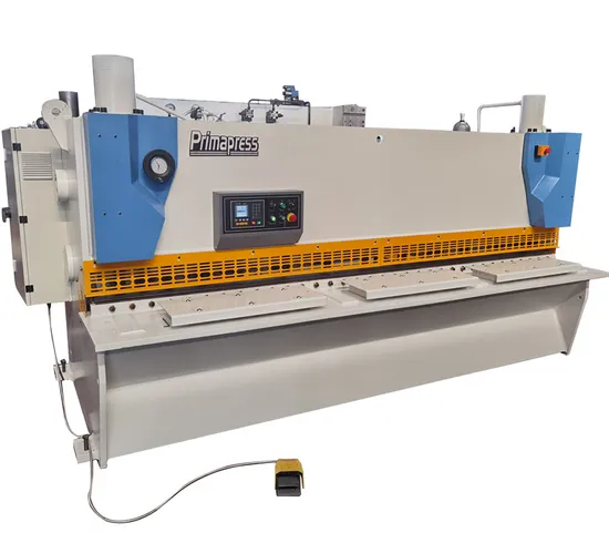 Primapress Steel Plate Hydraulic Guillotine Shearing Machine Shear