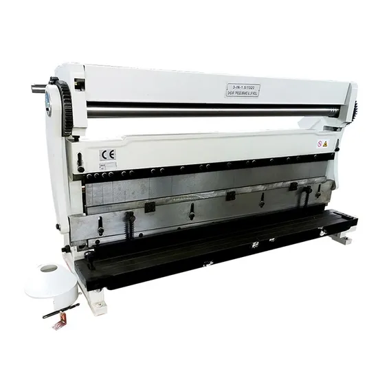 3 IN 1-1.5*1320/Shear Brake Roll Combined Machine with factory direct sale