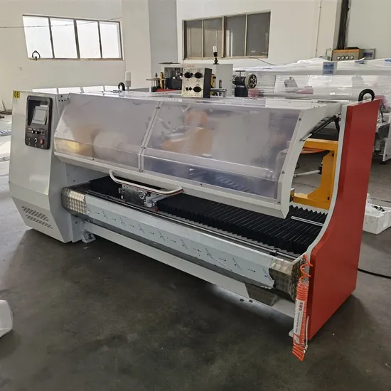 Automatic Rubber Hexin Wooden Case Roll Tarpaulin Single Shaft Cutting Machine
