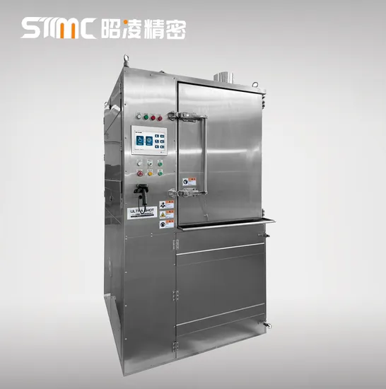 Ultra Shot 120-T  Cryogenic Deflashing/Deburring Machine for Rubber, Polyurethane, Silicone, Plastic, Die-casting and Metal Alloy Products