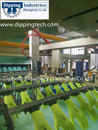 Knitted Glove Coating Machine /Knitting Glove Dipping Line