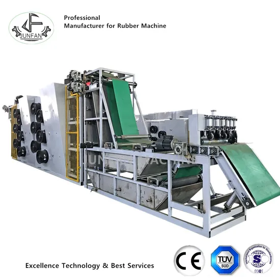 China Supplier Hang Lever Type Rubber Sheet Cooling Machine / Rubber Batch off Cooler with CE&ISO