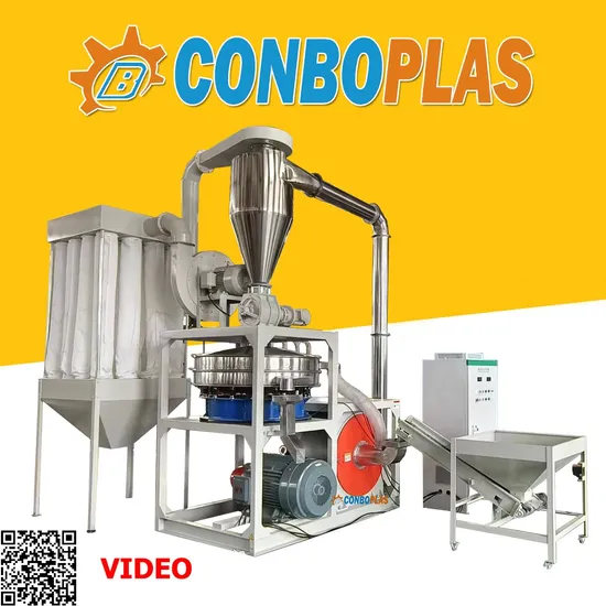 200kg-1000kg Plastic PE PVC Pipe Tube Hose Cable Trunking Hollow Ceiling Panel Window Door Profiles Crushed Scraps Flakes Pulverizer