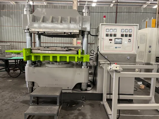 High Quality Compression Press Vulcanizing Machine for Making Rubber Products Carpet