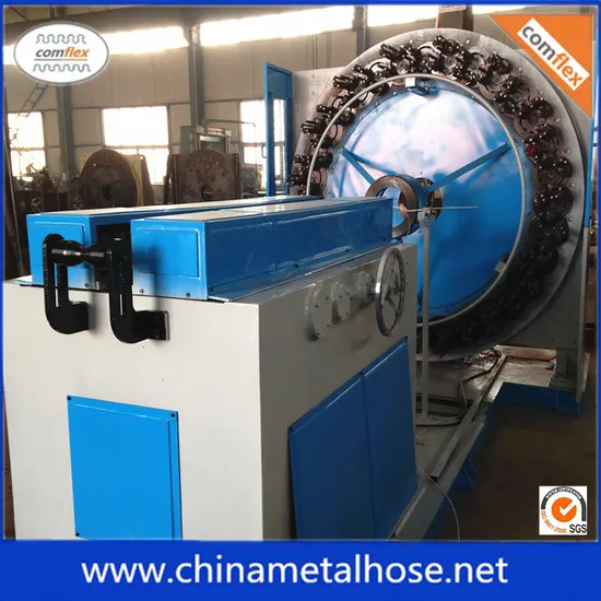 High-Speed Stainless Steel Copper Wire Weaving Braiding Machine for Flexible Metal Hose Rubber Hose Industrial Hose Hydraulic Hose High Pressure Hose