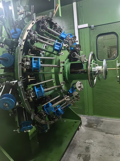 24 Spindles Double or Single High Speed Steel Wire Braiding Machine for Rubber Hose
