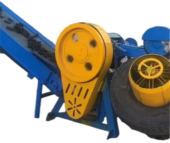 Automatic Strip Cutter & Block Cutter for Waste Tyre Recycling