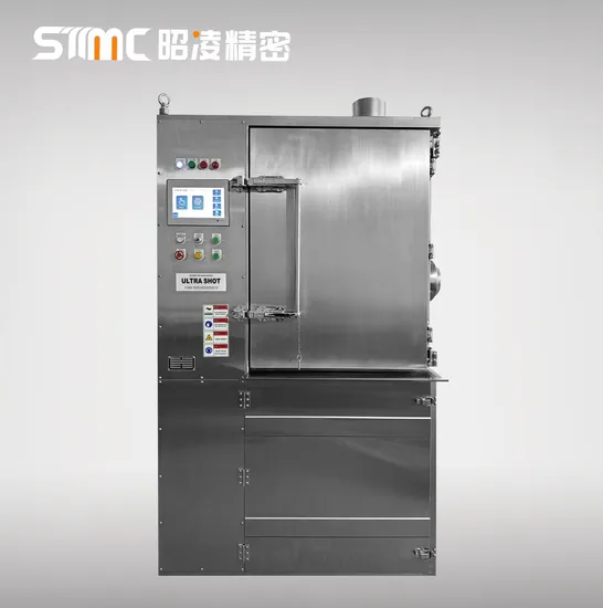 Ultra Shot 180 -T Cryogenic Deflashing/Deburring Machine for Rubber, Polyurethane, Silicone, Plastic, Die-casting and Metal Alloy Products