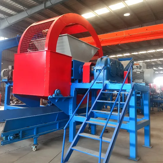 Scrap Tyre Recycling Plant Manufacturer Tyre Recycling Machine Cost Tyre Recycle Machine for Make Different Size Rubber Machine for Tire Recycling