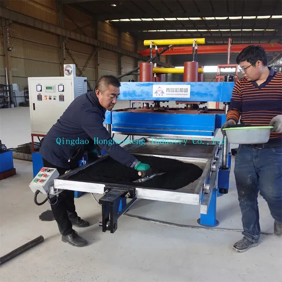 Rubber Floor Tile Vulcanizer for Gym Sports Rubber Flooring Mat Making Machinery