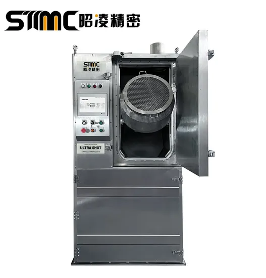 Automatic die-cast product nitrogen deflashing machine Ultra Shot NS-60T